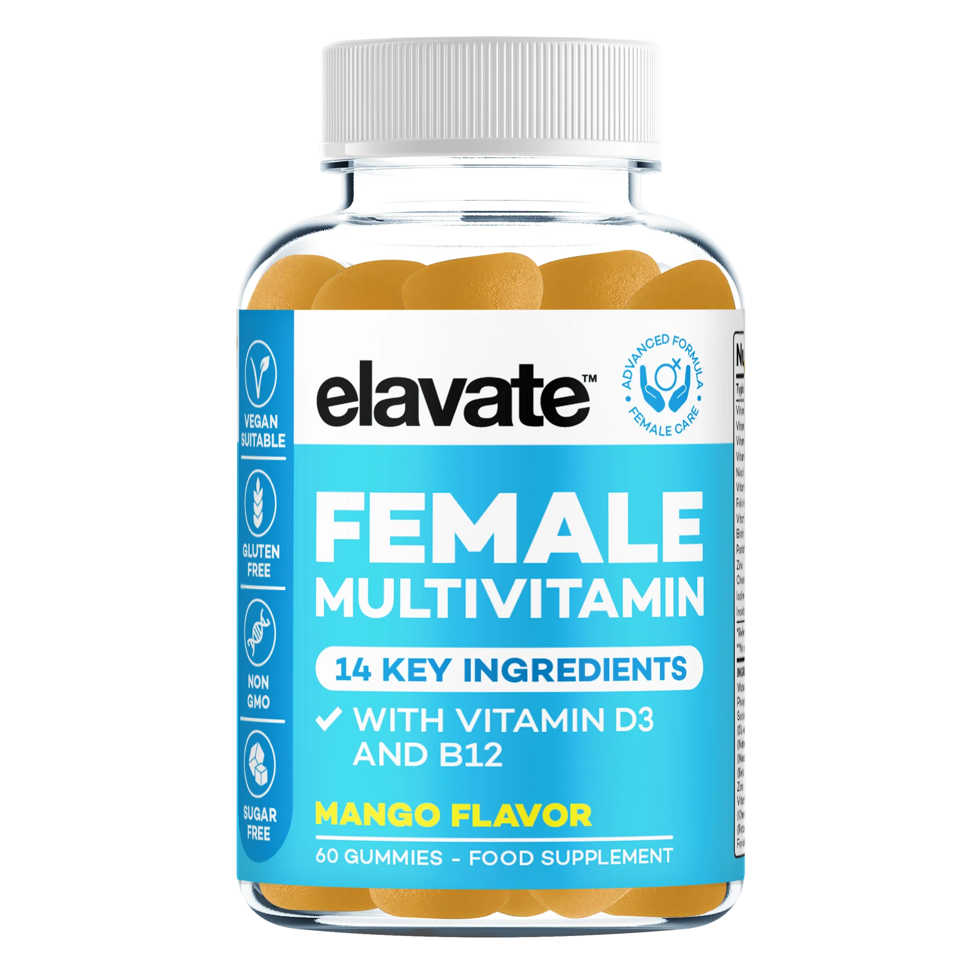 Female Multivitamin Gummy - 6 Bottle Bundle (6 Month Supply) - Image 2