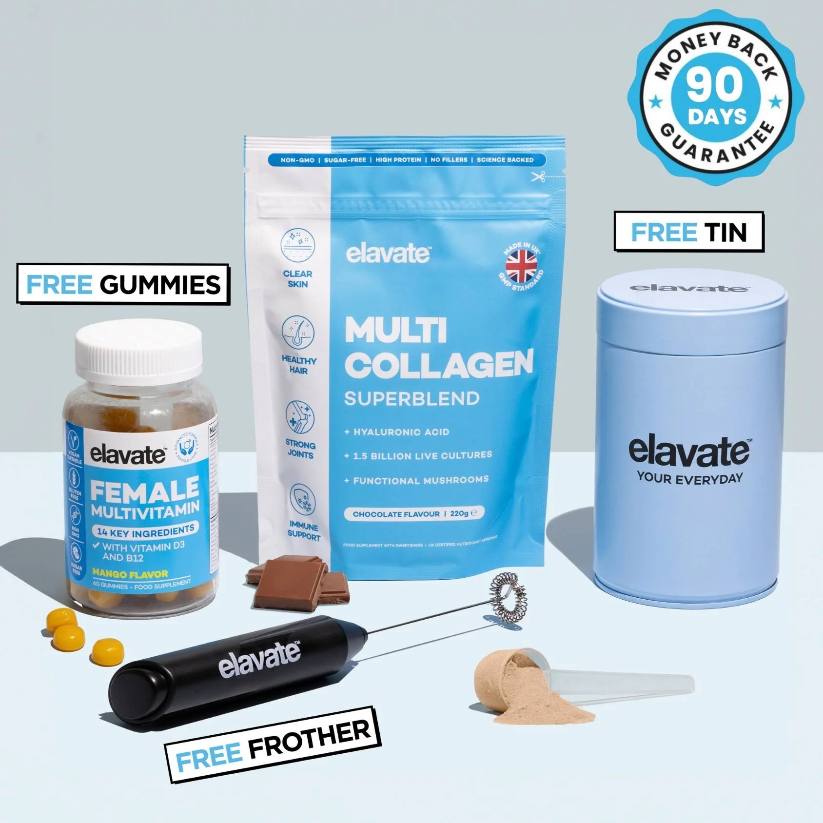 (TO MODIFY FOR COUPLES) Multi-Collagen Superblend + FREE Gifts (Worth £65)